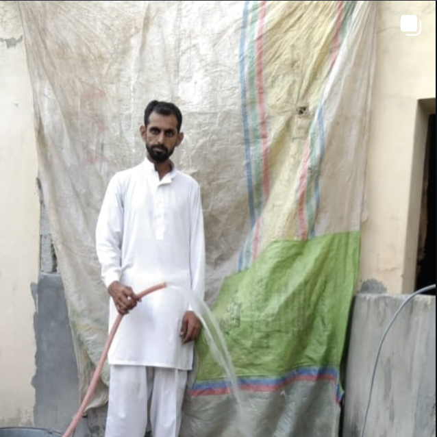 Hand-pump well installation