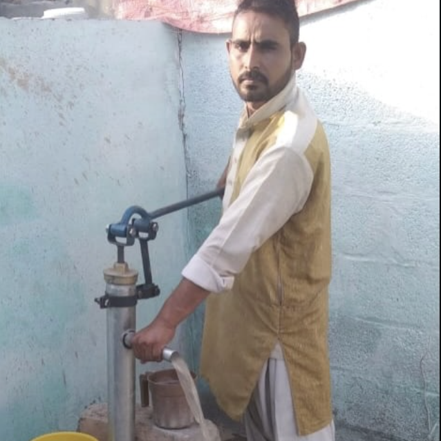 Hand-pump well installation, Clean Water Relief
