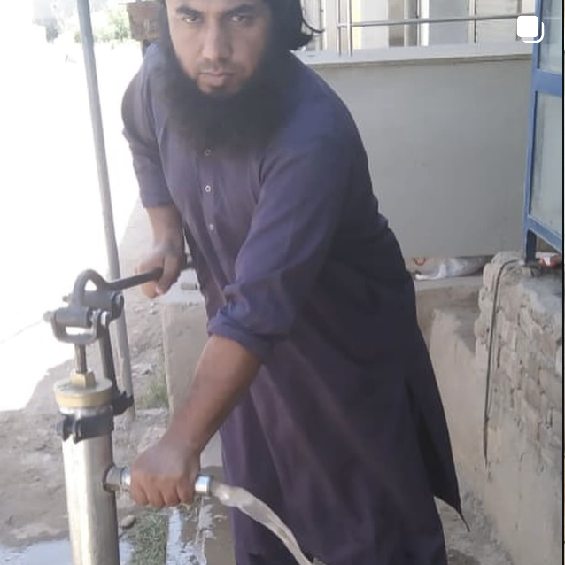 Hand-pump well installation
